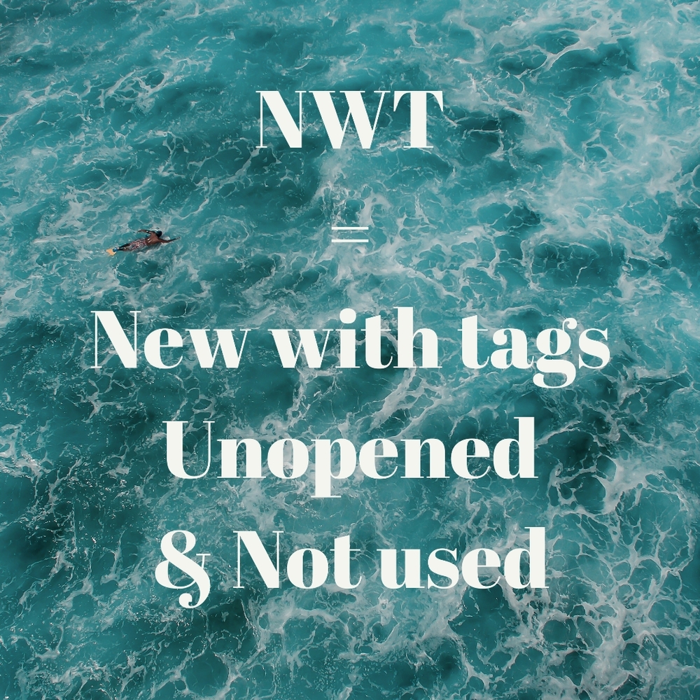 NWT means item is new and unused